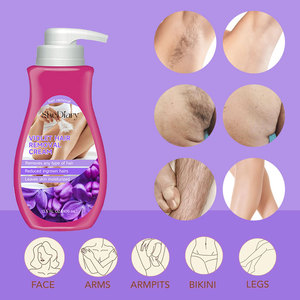 Crème dépilatoire à base de plantes pour le corps, crème dépilatoire indolore pour la zone <span class=keywords><strong>intime</strong></span> des femmes, odeur naturelle, vente à chaud en usine - Product Image 4