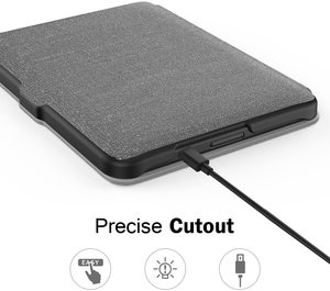 Étui MoKo <span class=keywords><strong>Kobo</strong></span> <span class=keywords><strong>Clara</strong></span> HD Premium Ultra Compact Protection Sommeil Réveil Fin Léger Housse de Protection - Product Image 3