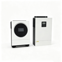 Onduleur solaire hybride 6,2 kW 48 V MPPT 120 A à onde sinusoïdale pure, entrée PV 6000 W, surveillance Wi-Fi, double sortie