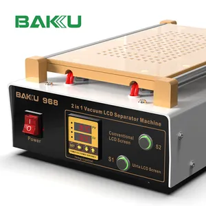 Bakü yüksek kalite BK-968 dijital LCD dokunmatik ekran cam ayırıcı onarım makinesi çalışma cep telefonu için