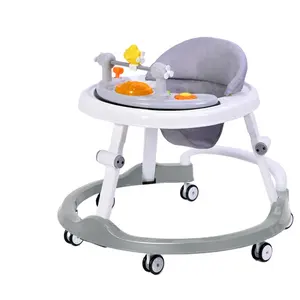 Music Baby Walker Assistant sekitar We Go Baby Walker untuk 0-6 bulan, 6 bulannya-3 tahun 2KG 65*65*12.5 *