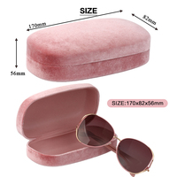 Étui à lunettes de soleil de marque, étui de protection rigide pour lunettes, unisexe pour femmes et hommes, ensembles de lunettes de soleil