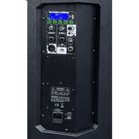 Haut-parleur de scène rechargeable SEC-15A 5200 15 pouces, classe D 250W, Bluetooth 5.0, DSP, 4 modes, alimenté par batterie