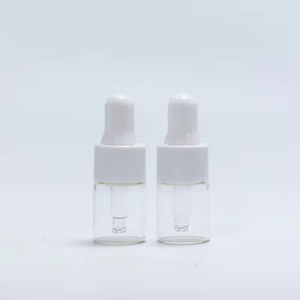 จัดส่งภายใน 2 วัน ขวดน้ำหอมขนาด 5 มล. ขวดแก้วใสขนาดเล็กพร้อมหลอดหยดสำหรับน้ำมันหอมระเหย - Product Image 6