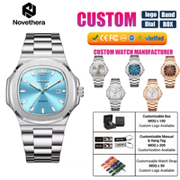 OLEVS3696 Montre Homme Carrée à Mouvement Quartz, Verre Enduit Haute Dureté, Bracelet Texturé, Boucle à Libération Rapide, Étanche 30M, Style Affaires