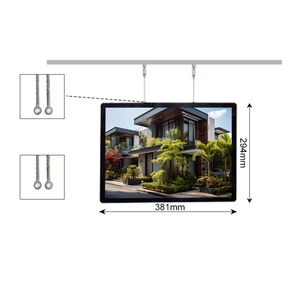 Hanging <b>Led</b> <b>Light</b> <b>Box</b> Poster Frame Restaurant Advertising Window Display <b>Led</b> Acrylic <b>Light</b> <b>Box</b> - Product Image 3