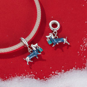 RUNQI Pulseras Infantiles de Plata de Ley 925 con Circonitas, Serie Océano, Dijes en Forma de Concha, Bañadas en Rodio, Modernas y Personalizables - Product Image 6