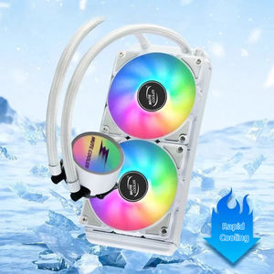 Enfriador Líquido para CPU AIO de 360 mm y 240 mm de la Serie Ice Gale de Cooling <span class=keywords><strong>Master</strong></span>, Sistema de Refrigeración por Agua con Sincronización RGB Multiplataforma - Product Image 5