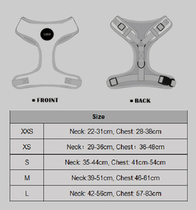Set Pettorina per Cani in Poliestere Personalizzabile all'Ingrosso, Lussuoso Set con Stampa Personalizzata alla Moda per Tutte le Stagioni, Pettorina, Collare e Guinzaglio - Product Image 4