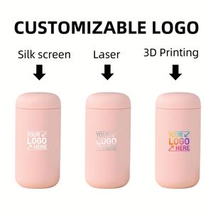 Vaso Térmico de Café de 400 ml con Logotipo Personalizado, Interior de Cerámica y Protección Antisalpicaduras, Taza de Viaje de Acero Inoxidable con Aislamiento al Vacío - Product Image 6
