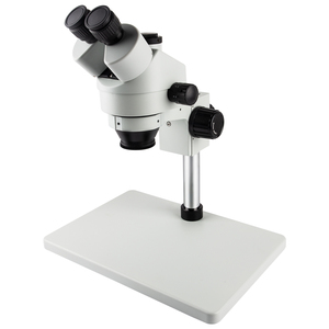 Microscopio estereoscópico Hd para reparación de teléfonos móviles, lupa <span class=keywords><strong>Trinocular</strong></span> estéreo con Zoom, suministro de fábrica, 7-45x OEM - Product Image 2