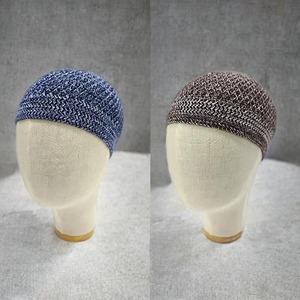 หมวกมุสลิมผ้าฝ้ายถักนิตติ้งสำหรับ100% ทำมือสวมพอดีหมวกชาติพันธุ์สำหรับผู้ชายเด็กน้ำหนักเบาระบายอากาศได้สำหรับกลางแจ้งทุกวัน - Product Image 1