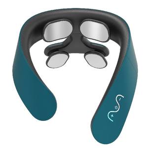 Massagem de carro 4d pescoço 2022 dispositivo inteligente, para alívio de dor cervical assento de carro joelheira pescoço e ombro massageador - Product Image 5