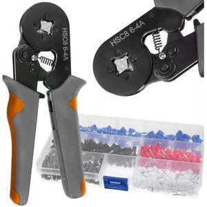 Herramienta de crimpado para terminales de crimpado de 0,25 a 10 mm², kit de 500 piezas - Product Image 1