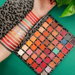 48 สีขายส่งฉลากส่วนตัวคุณภาพสูงอายแชโดว์ Palette ราคาถูก