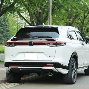 Nouvelles garnitures de carrosserie Welta City Car, non peintes, noir brillant, ABS+PP, à visser, pour coins de pare-chocs arrière HRV/Vezel 2021-2025 - Product Image 4