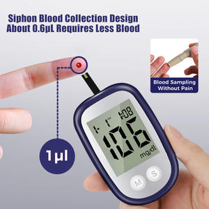 Monitor de Glucosa en Sangre de Venta Caliente en África Occidental, Medidor de Azúcar en Sangre Preciso con Tiras Reactivas Gratuitas para Uso Doméstico - Product Image 2
