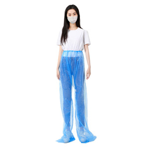 Pantalons de pluie jetables mi-longs imperméables unisexes pour les voyages, les activités de plein air, le cyclisme, le tourisme - Product Image 4