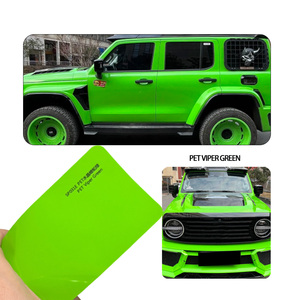 Pellicola Protettiva Verde <span class=keywords><strong>Viper</strong></span> Cristallino Autoadesiva in PET per Carrozzeria <span class=keywords><strong>Auto</strong></span>, Finitura Lucida - Product Image 3