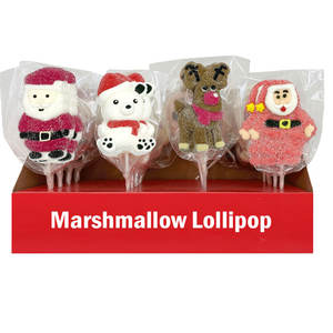 Malvavisco con Sabor a Fruta al por Mayor, OEM/ODM, Piruleta <span class=keywords><strong>de</strong></span> Malvavisco con Forma <span class=keywords><strong>de</strong></span> Árbol <span class=keywords><strong>de</strong></span> Navidad y Alce, 45g, Malvavisco Suave <span class=keywords><strong>de</strong></span> Algodón - Product Image 3