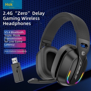 Auriculares Inalámbricos para Juegos GT100 con Micrófono, Cancelación Activa de Ruido, Diadema Metálica 5.4, Compatibilidad con <span class=keywords><strong>AAC</strong></span>, Resistencia al Agua IPX-6 - Product Image 2