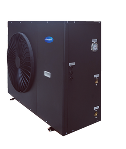 Pompe à chaleur à double ventilateur silencieuse pour chauffage au sol résidentiel en zone enneigée - Product Image 1