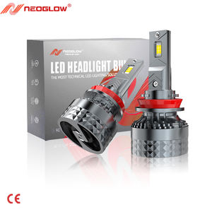 Neoglow <span class=keywords><strong>Zeus</strong></span> 150W 36000Lm H11 Bombillas de faros LED CSP3570 6500K 2 Tubo de cobre Refrigeración 2Y Garantía 65000hrs Vida útil - Product Image 1