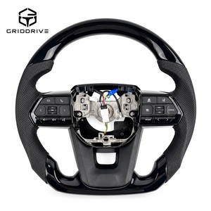 <span class=keywords><strong>Volant</strong></span> personnalisé en fibre de carbone pour Toyota Hiace Mark X 120 Yaris Innova Vitz Crown LC100 Style GR - Product Image 6