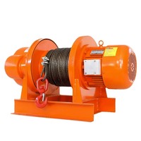 Treuil électrique triphasé de 8 tonnes pour levage de charges lourdes avec câble métallique