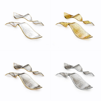 Lustres LED personnalisés en forme de feuille pour salon, salle à manger et escalier, décoration intérieure avec option DIY