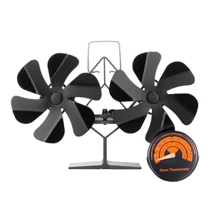 Luchtverwarmer Geactiveerde Warmteventilator Voor Hout/Pellet/Gasfornuis