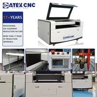 Petite machine de gravure et de découpe laser CO2 pour la découpe de feuilles MDF lettrage acrylique fonction de positionnement de la lumière rouge moins cher