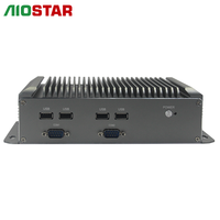 Komputer Mini Tanpa Kipas Intel Core I5-1240P Industrial PC 4 untuk Dual LAN 6 COM 8 USB Buatan China