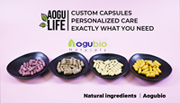 Capsules de Complexe de Coques de Noyer Noir Mélange Naturel avec Absinthe et Clou de Girofle Complément Herbal