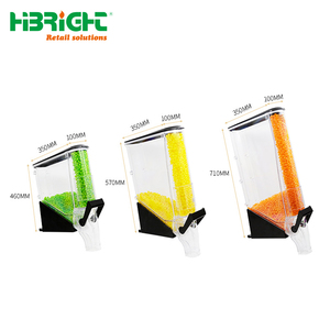 Contenedor de Almacenamiento de Alimentos Secos de Plástico Premium con Dispensador por Gravedad para Comercialización en Tiendas Minoristas, Soluciones Ecológicas para Productos a Granel - Product Image 1