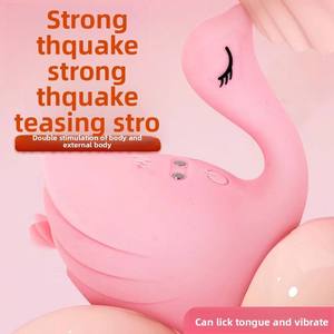 Vibrador Estimulador de Clítoris y Punto G con Diseño de Cisne, Juguete Sexual para Mujeres, en Oferta - Product Image 3