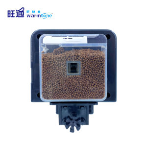 Kapalı ve açık akvaryumlar ve dairesel akvaryum aksesuarları için zamanlama kutusu ile T-8800 lüks plastik otomatik balık besleyici - Product Image 1