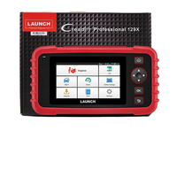 9 tipos de idiomas compatibles con Launch CRP129X CRP 129X OBD2 herramienta de escaneo escáner máquina de diagnóstico de coche con batería