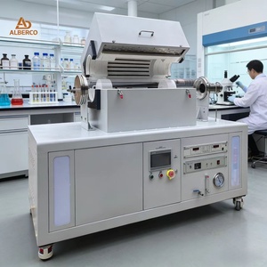 Horno Rotatorio Tubular de Laboratorio ALBERCO AL-12NT, Equipo de Calentamiento de 3 KW de Potencia, Temperatura de 1200°C para Investigación Científica AL-12NT - Product Image 1