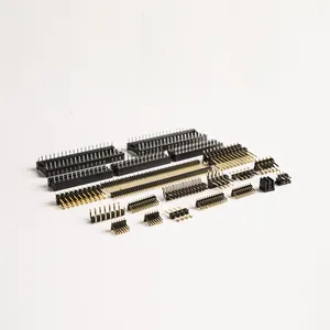 도매 2.54mm 상자 1.27 2mm 피치 10 암 핀 헤더 커넥터