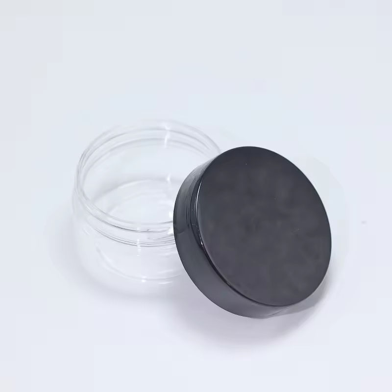 Black plastic lid