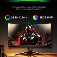 Écran incurvé 180 Hz 24 pouces 2560*1440 2800R 1 ms Moniteur LCD PC pour jeux sur ordinateur de bureau