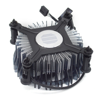 Ventilateur de processeur Intel Original 12e génération M23905-001 avec dissipateur thermique en aluminium compatible avec les processeurs LGA1700 12100 12400f