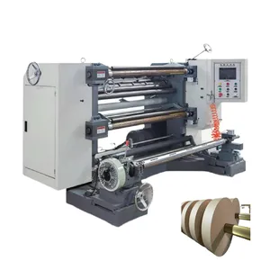 FQJ-1300 Automatic Plastic Film Needle Roller Slitting Rewinding Machine With Slitting material BOPP PVC PET