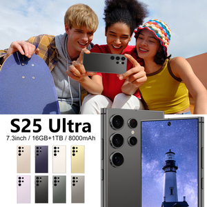 สมาร์ทโฟน Original S25 Ultra รุ่น 16GB+1TB รองรับ 4G LTE รองรับซิมคู่ หน้าจอ HD ขนาด 7.3 นิ้ว ความละเอียดสูง แบตเตอรี่ 8000mAh 120Hz <span class=keywords><strong>โทรศัพท์</strong></span>มือถือระดับโลก - Product Image 6