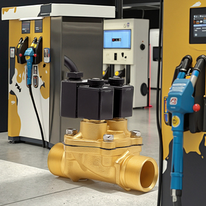 Chất lượng cao AC220V Brass nhiên liệu solenoid van cần thiết phụ tùng cho dịch vụ xăng dầu thiết bị - Product Image 6