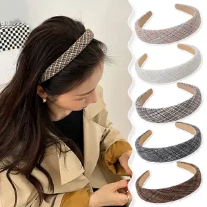 Thời Trang Ưa Thích Lưới Miếng Bọt Biển Hairband Cho Phụ Nữ Cổ Điển Cao Đẳng Phong Cách Thời Trang Khí Phụ Kiện Tóc Headband