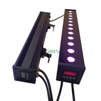 Barre lumineuse LED linéaire intelligente RGB/RGBW IP65, colorée, programmable, pour Noël, éclairage mural, corps en aluminium