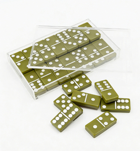 Juego de Dominó Acrílico Ecológico con Color Personalizado y Tamaño Personalizado para Entretenimiento Familiar, Fiestas Temáticas Educativas - Product Image 4