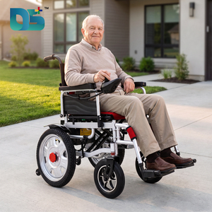 Électrique vieux fauteuil roulant d'utilisation/Électrique réglable repose-pieds fauteuil roulant manuel DS-6001N - Product Image 6
